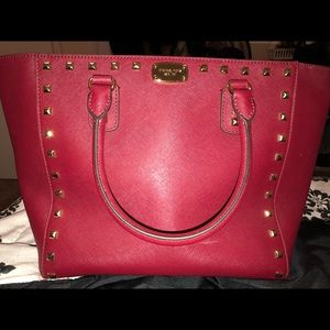 Medium Michael Kors Red Purse